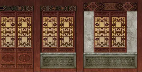 玉环隔扇槛窗的基本构造和饰件